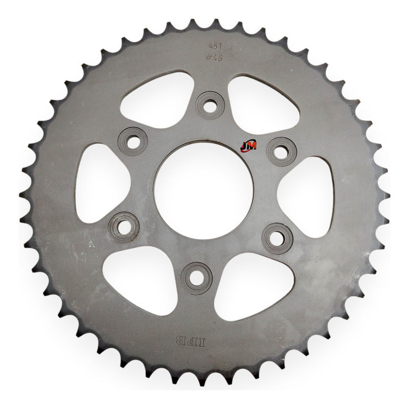 Kit Arrastre Duke 390/390 Ng (15x45) 6h /520ho-112l Ifb Plateado