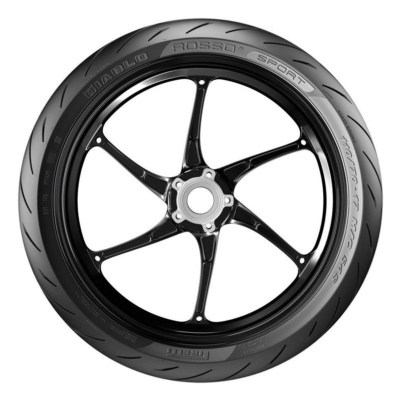 Llantas 130/70-17 Y 100/80-17 Pirelli Diablo Rosso Sport