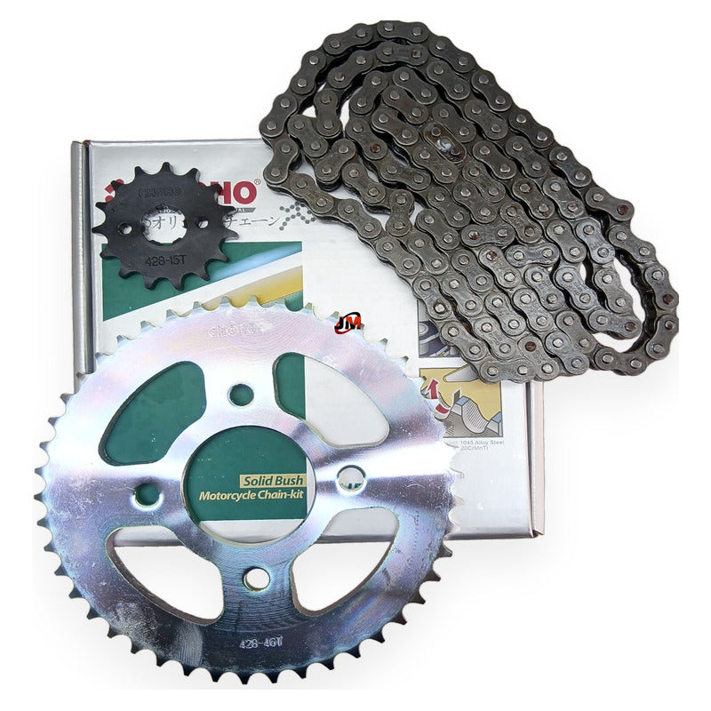 Kit Arrastre Victory Nitro 151r /mrx 200 Arizona(15x46)choho Plateado