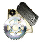 Kit Arrastre Dominar 250 /duke 250 Ng (14x46)520hx-120 Choho Plateado