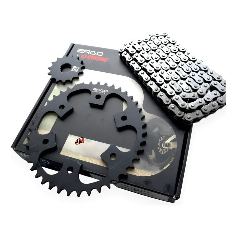 Kit Arrastre X-ring Meteor 350/hntr 350-royal Enfield 2rbo Negro