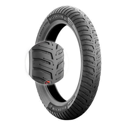 Llanta 250-17 Michelin City Extra Crypton /akt Flex Ax100 Tt