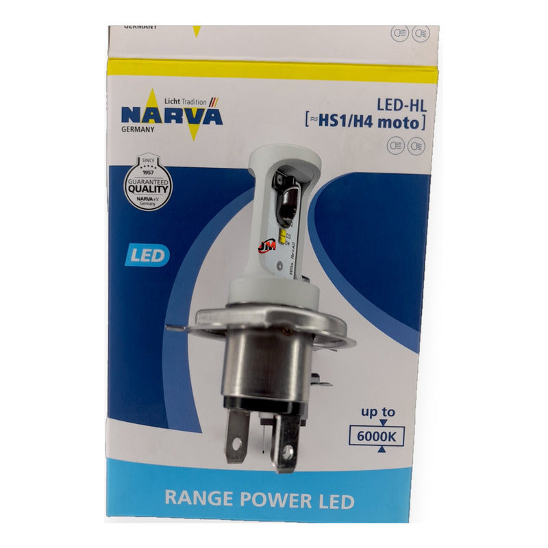 Bombillo H4 Narva Led 6000k Ac/dc Moto X 1 Und