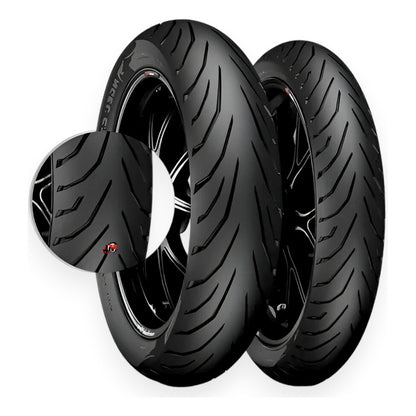 Llantas 130/70-17 Y 100/80-17 Pirelli Angel City Combo Tl