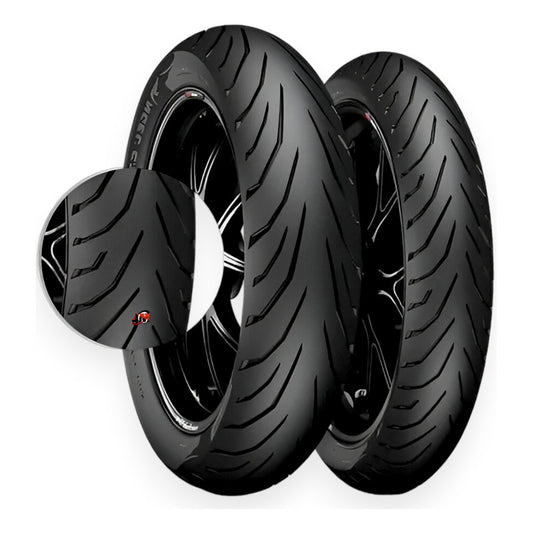 Llantas 130/70-17 Y 100/80-17 Pirelli Angel City Combo Tl