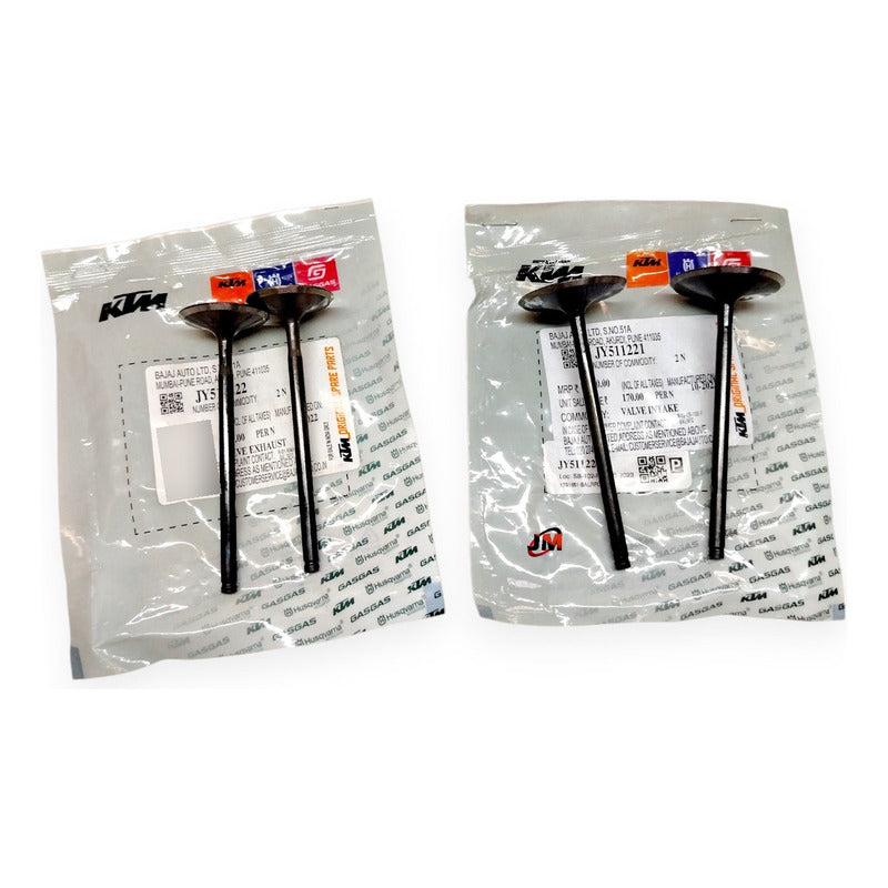 Kit Valvulas Adm-esc Duke 390 /390 Ng (x4) Ktm Original