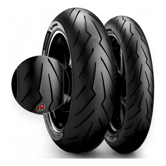 Llantas 150/60-17 Y 110/70-17 Pirelli Diablo Rosso 3 Radial