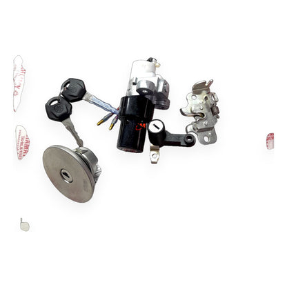 Kit Switch Encendido + Tapa Fz 16 Completo Yamaha Original