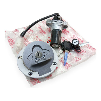 Kit Switch Encendido + Tapa Tanque + Seguro Mt15 Yamaha