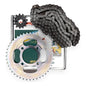 Kit Arrastre Apache 160 4v Concavo (13x44) /428hs-132 Choho Plateado