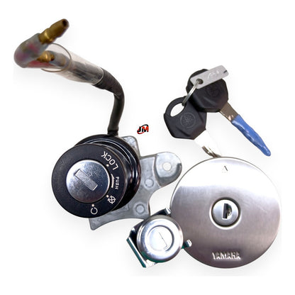 Kit Switch Encendido + Tapa Tanque + Seguro Fz 3.0 Yamaha