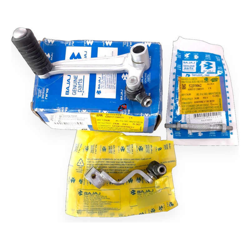 Sistema De Pedal Cambio Completo Dominar 400/ 250 V2 Bajaj