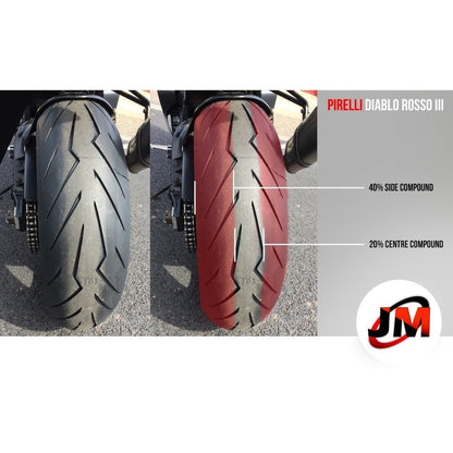 Llantas 150/60-17 Y 110/70-17 Pirelli Diablo Rosso 3 Radial