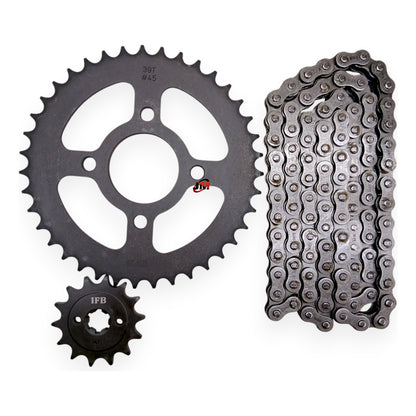 Kit Arrastre Pulsar 180 Ug /200 /220 (39t/14t) 520ho Ifb Negro