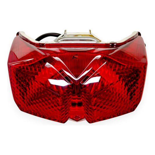 Stop Completo Bws 125 Fi Yamaha Original Ambos Lados Rojo