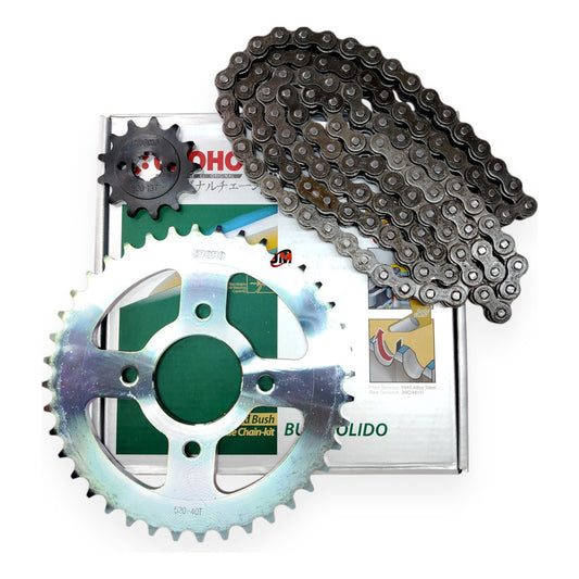 Kit Arrastre Hunk 160r Hero (13x40) /520h-110 Choho Plateado