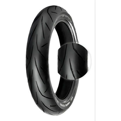 Llanta 100/80-17 Irc Iz-s S99 Tl Ns 200, Fz16/25