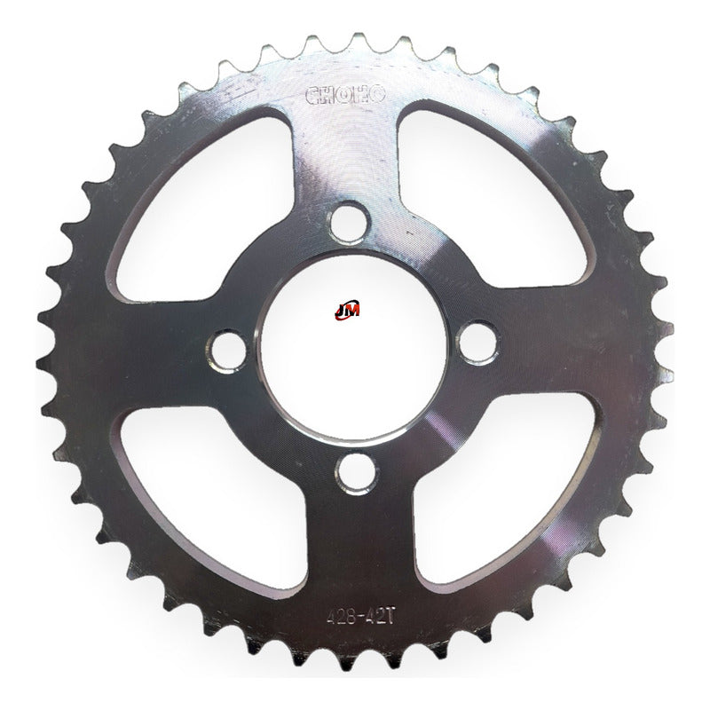 Kit Arrastre Boxer Ct / Ks (14x42) /428-120 Choho Plateado
