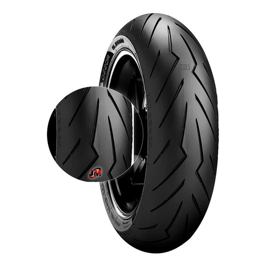 Llanta 150/60-17 Pirelli Diablo Rosso 3 Radial Tl