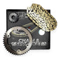 Kit Arrastre Fz 25 Revo Scorpion (15x46) /428h-140 Dorada Plateado