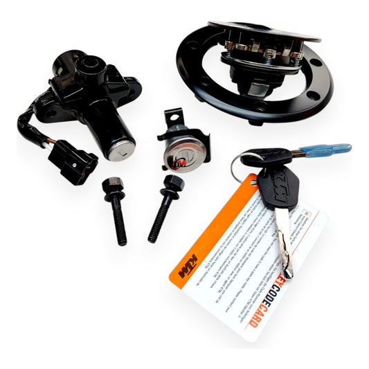 Kit Switch Encendido + Tapa Tanque + Seguro Duke 200 Ng Ktm