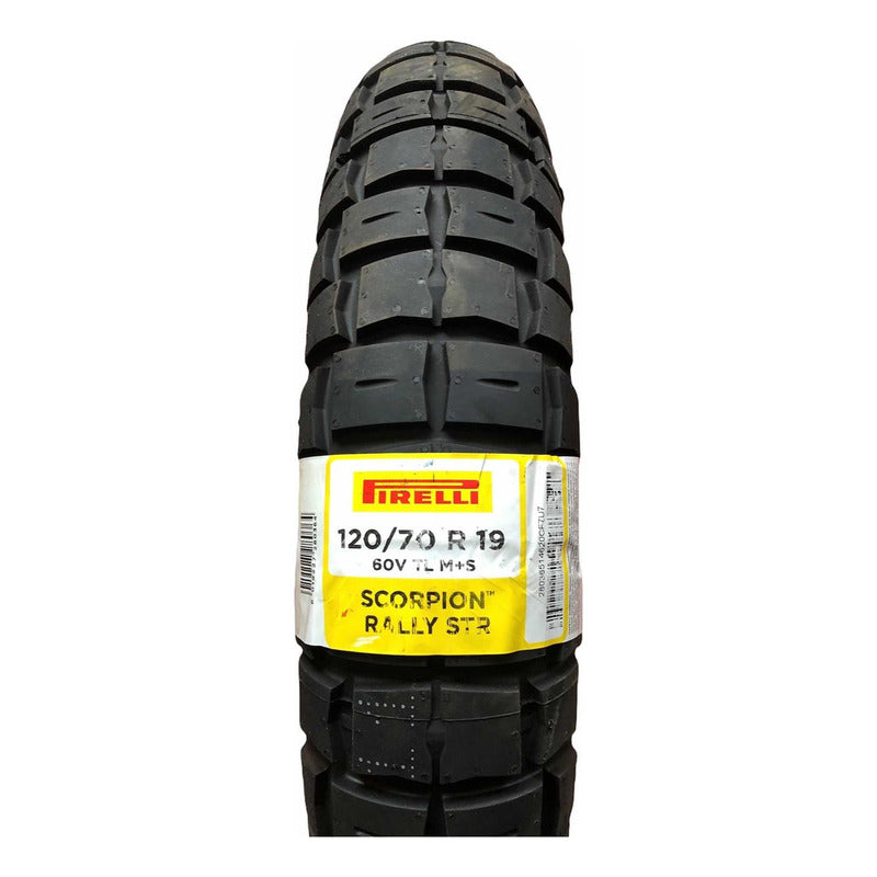 Llanta 120/70-19 Pirelli Scorpion Rally Str Radial Tl