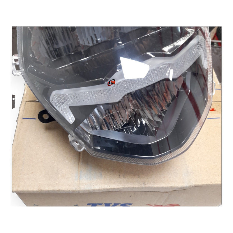 Farola Completa Original Tvs Apache 160 Fi /200 Fi Luces Drl