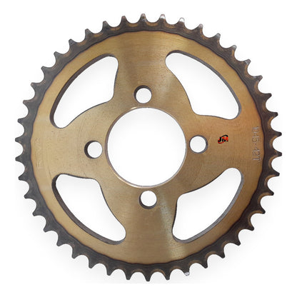 Kit Arrastre Discover 100-100 Sport/platino 110 Revo Termico Dorado Oscuro