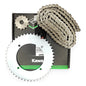 Kit Arrastre Klx 150 Kawasaki Original Plateado