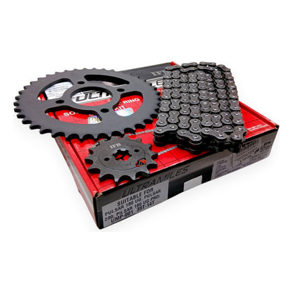 Kit Arrastre Pulsar 180 Ug /200 /220 (39t/14t) 520ho Ifb Negro