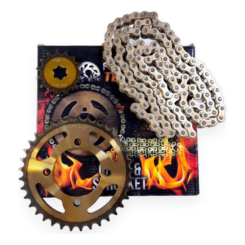 Kit Arrastre Discover 125 Sport /135 Revo Termico (14-42)4h