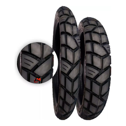 Llantas 120/80-18 Y 90/90-21 Kenda K6309 Tl/tt