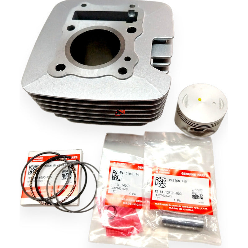 Kit Cilindro Completo Gs 125 Suzuki Original