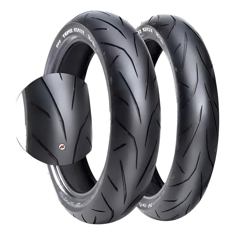 Llantas 140/70-17 Y 100/80-17 Irc Iz-s S99 Combo Tl