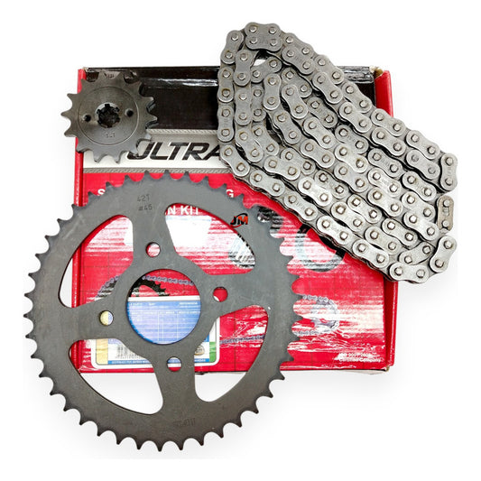 Kit Arrastre Duke 200 Ag 2016 (14x42) 4h /520ho-110 Ifb Plateado