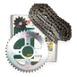 Kit Arrastre Apache 200 Rtr (13x45) /520hs-120 Choho Plateado