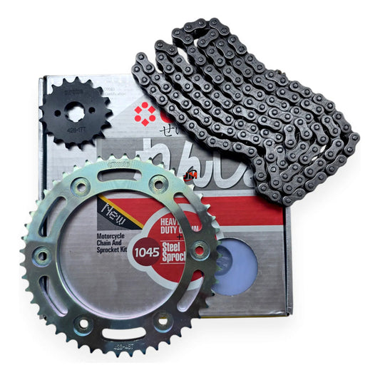 Kit Arrastre O-ring  Xr 150l /xr 125l Racing Choho (17x48) Plateado