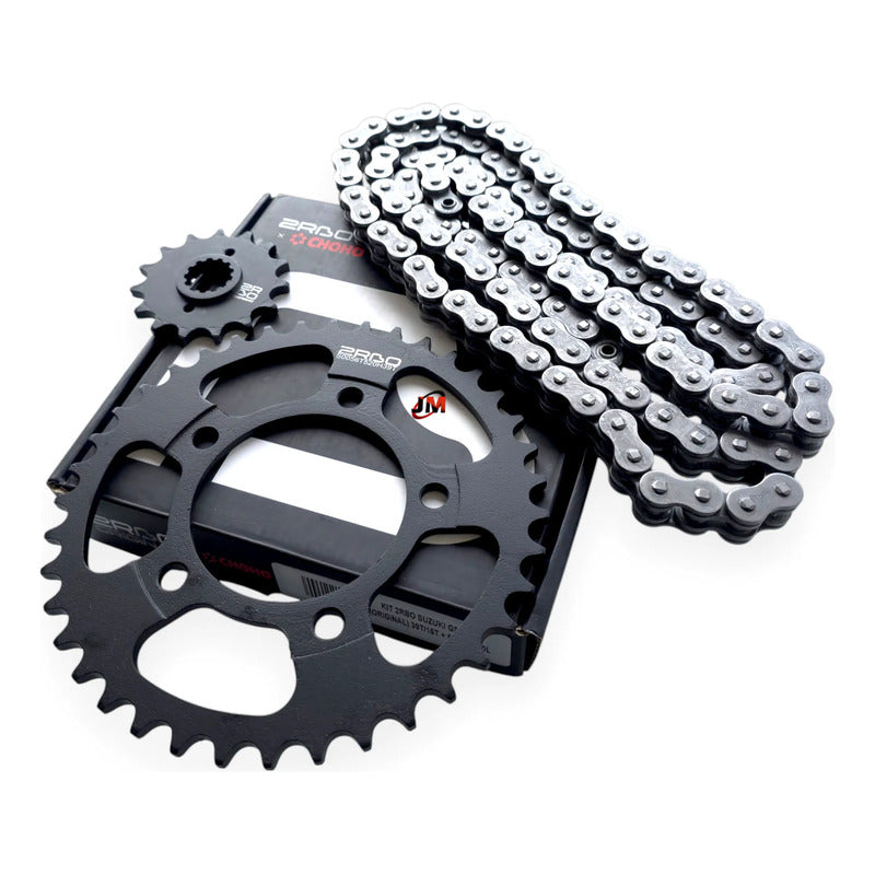 Kit Arrastre X-ring Gs 500-suzuki 2rbo (15-39)520sx-120 Negro