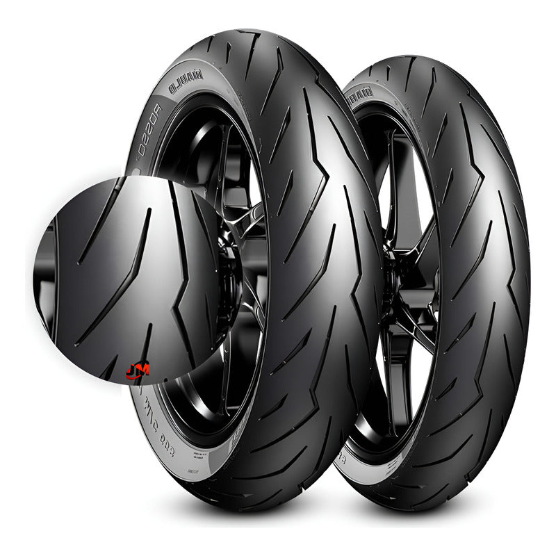 Llantas 130/70-17 Y 100/80-17 Pirelli Diablo Rosso Sport