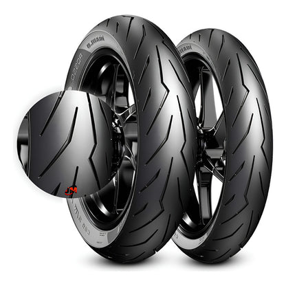 Llantas 130/70-17 Y 100/80-17 Pirelli Diablo Rosso Sport