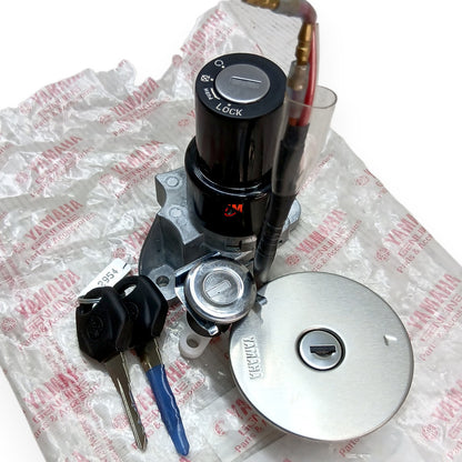 Kit Switch Encendido + Tapa Tanque + Seguro Fz 3.0 Yamaha