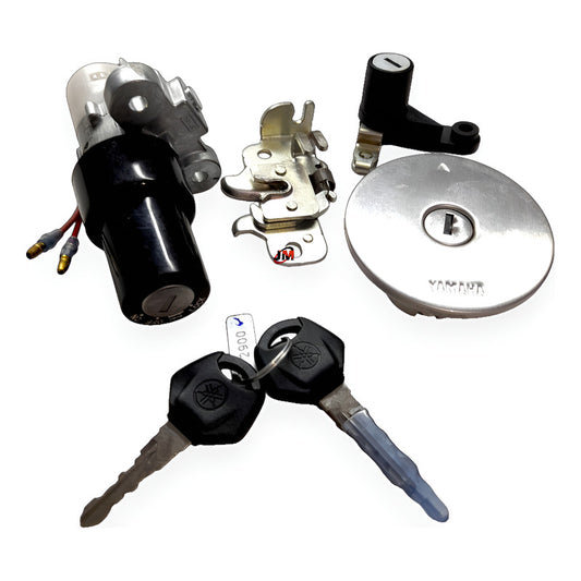 Kit Switch Encendido + Tapa Fz 16 Completo Yamaha Original