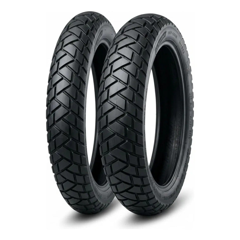 Llantas 110/90-17 Y 90/90-19 Kontrol 1001 Combo Tt