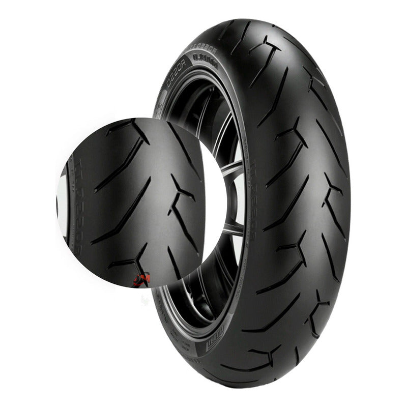 Llanta 140/60-17 Pirelli Diablo Rosso 2 Radial Tl