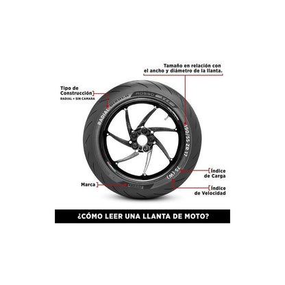 Llanta 150/60-17 Pirelli Scorpion Rally Str Radial Tl