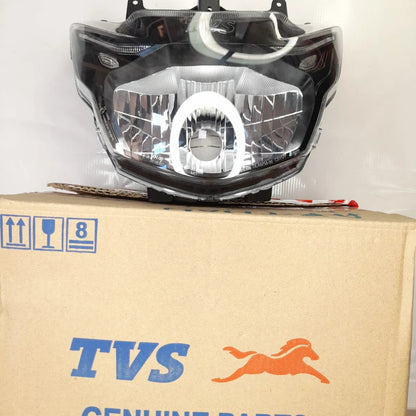 Farola Completa Apache 160-180/2v Tvs Original Modelo Nuevo Ambos Lados