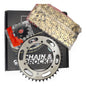 Kit Arrastre Xtz 250 Revo Scorpion (13x40)/520h-120 Dorada Plateado
