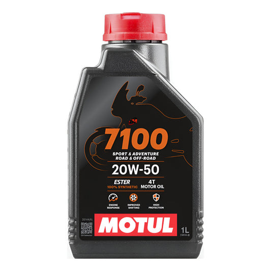 Aceite 20w-50 7100 Motul Full Sintetico 4t - 1l