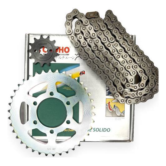 Kit Arrastre Oring Cr5 /180 /200 /ds (13x38)520ho-110l Choho Plateado