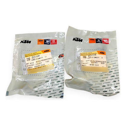 Kit Valvulas Adm-esc Duke 250 (x4) Ktm Original